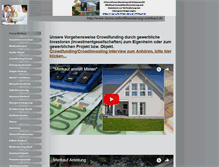 Tablet Screenshot of immo-sofortfinanzierung-mietkauf.de